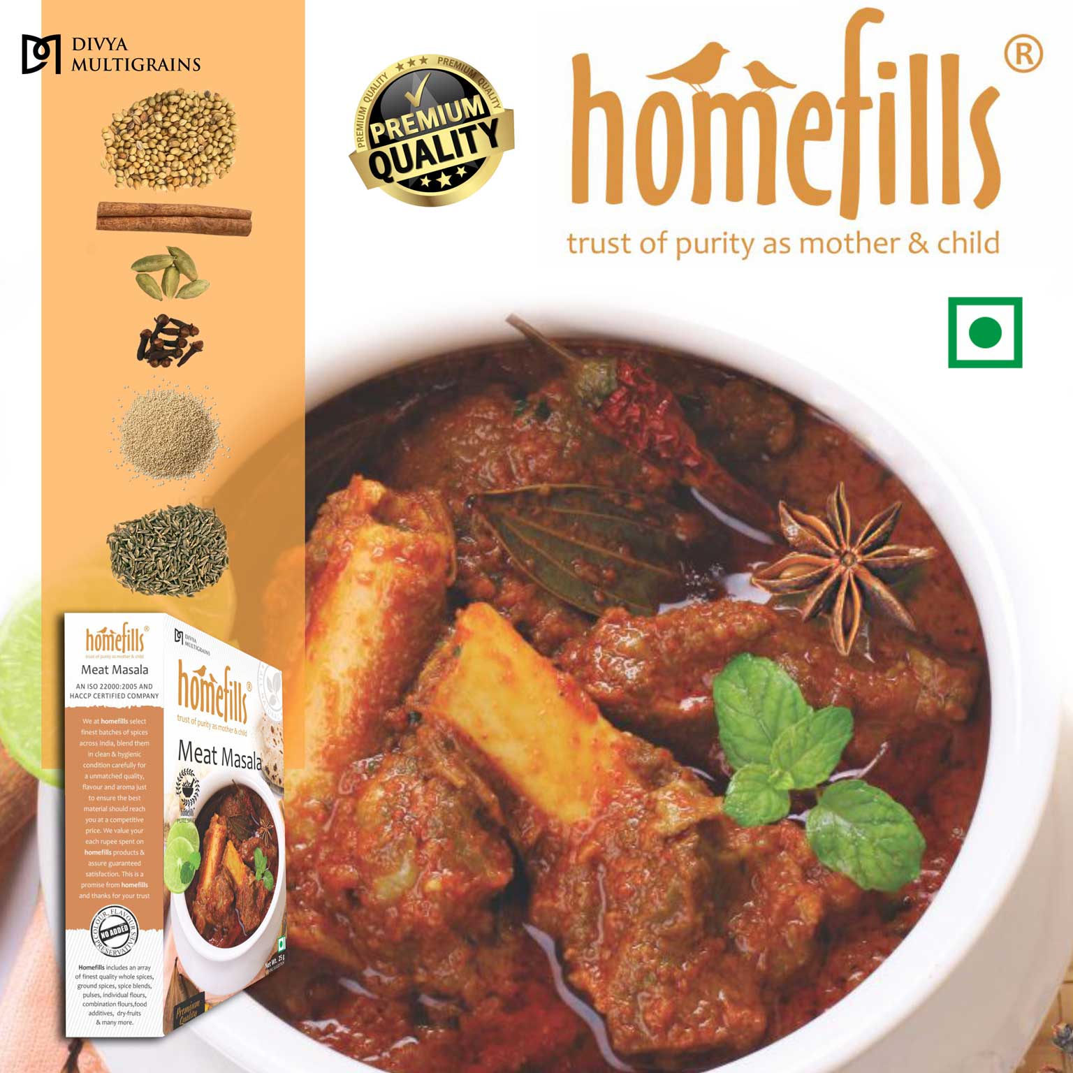 Homefills Meat Masala Homefills Spices